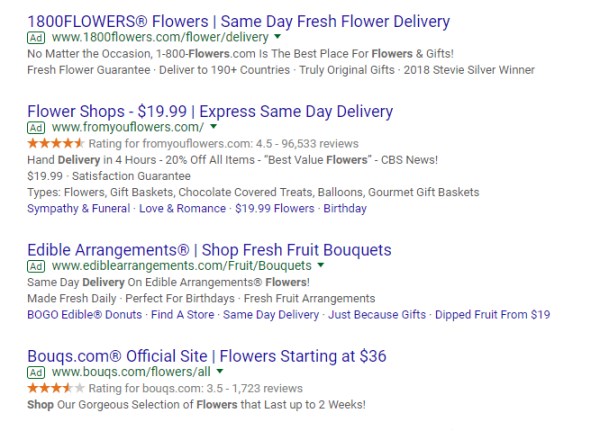 星谷：送花的付费结果