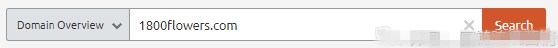 星谷使用semrush域名搜索